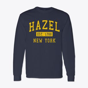 Hazel New York Classic Established Classic Long Sleeve T-Shirt