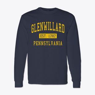 Glenwillard Pennsylvania Classic Established Classic Long Sleeve T-Shirt