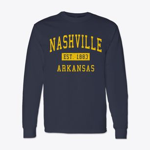 Nashville Arkansas Classic Established Classic Long Sleeve T-Shirt