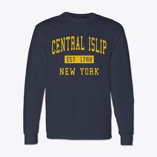 Central Islip New York Classic Established Classic Long Sleeve T-Shirt