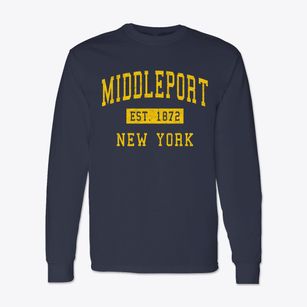Middleport New York Classic Established Classic Long Sleeve T-Shirt