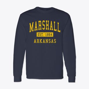 Marshall Arkansas Classic Established Classic Long Sleeve T-Shirt