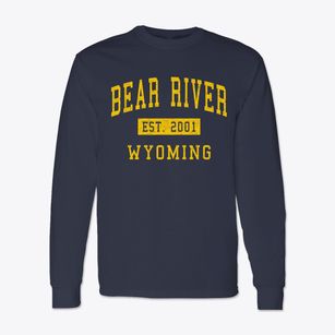 Bear River Wyoming Classic Established Classic Long Sleeve T-Shirt