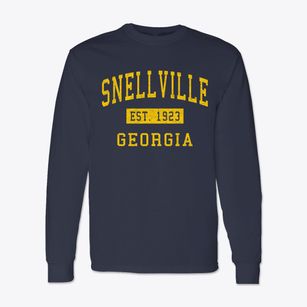 Snellville Georgia Classic Established Classic Long Sleeve T-Shirt