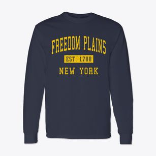 Freedom Plains New York Classic Established Classic Long Sleeve T-Shirt