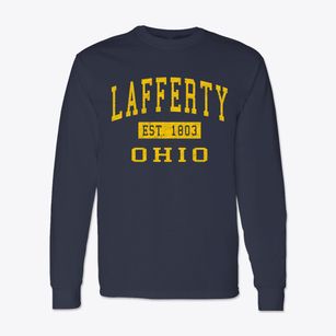 Lafferty Ohio Classic Established Classic Long Sleeve T-Shirt