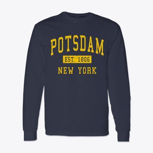 Potsdam New York Classic Established Classic Long Sleeve T-Shirt