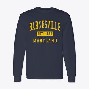 Barnesville Maryland Classic Established Classic Long Sleeve T-Shirt