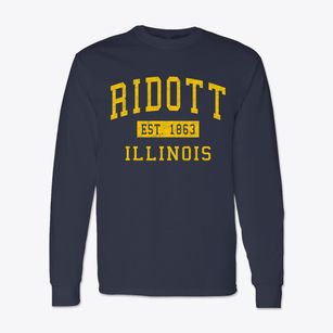 Ridott Illinois Classic Established Classic Long Sleeve T-Shirt