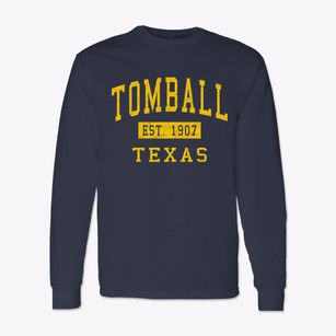 Tomball Texas Classic Established Classic Long Sleeve T-Shirt