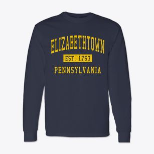 Elizabethtown Pennsylvania Classic Established Classic Long Sleeve T-Shirt