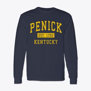 Penick Kentucky Classic Established Classic Long Sleeve T-Shirt