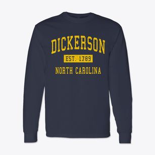 Dickerson North Carolina Classic Established Classic Long Sleeve T-Shirt