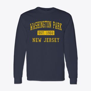 Washington Park New Jersey Classic Established Classic Long Sleeve T-Shirt