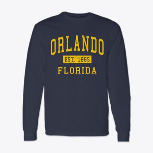 Orlando Florida Classic Established Classic Long Sleeve T-Shirt