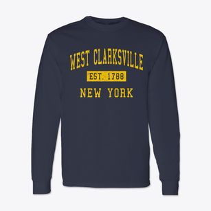 West Clarksville New York Classic Established Classic Long Sleeve T-Shirt