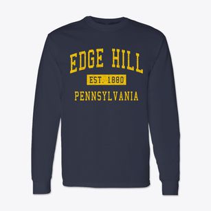 Edge Hill Pennsylvania Classic Established Classic Long Sleeve T-Shirt