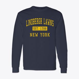Lindbergh Lawns New York Classic Established Classic Long Sleeve T-Shirt