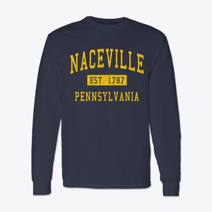 Naceville Pennsylvania Classic Established Classic Long Sleeve T-Shirt