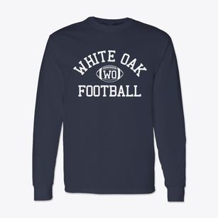 White Oak High School Classic Football Classic Long Sleeve T-Shirt