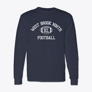 West Brook Ninth Grade Center Classic Football Classic Long Sleeve T-Shirt