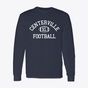 Centerville Junior High School Classic Football Classic Long Sleeve T-Shirt