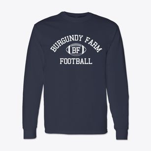 Burgundy Farm Country Day School Classic Football Classic Long Sleeve T-Shirt
