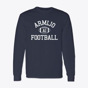 Armijo High School Indians Classic Football Classic Long Sleeve T-Shirt