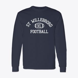 St Willebrord Parish Classic Football Classic Long Sleeve T-Shirt