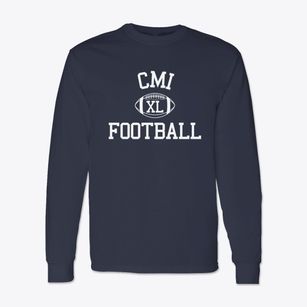 California Military Institute Classic Football Classic Long Sleeve T-Shirt