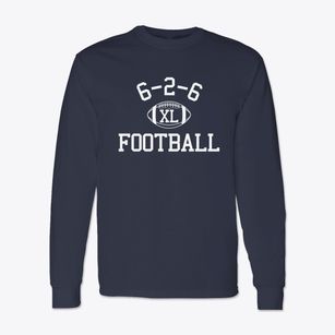 6-2-6 Magnet School Classic Football Classic Long Sleeve T-Shirt