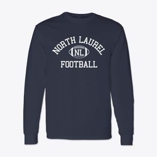 North Laurel High School Classic Football Classic Long Sleeve T-Shirt