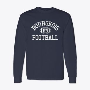 H.l. Bourgeois High School Classic Football Classic Long Sleeve T-Shirt