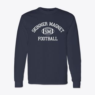 Skinner Magnet Center Classic Football Classic Long Sleeve T-Shirt