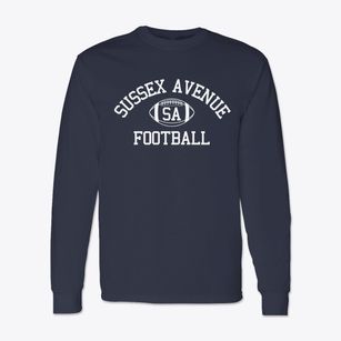 Sussex Avenue School Classic Football Classic Long Sleeve T-Shirt