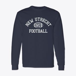 New Utrecht High School Classic Football Classic Long Sleeve T-Shirt