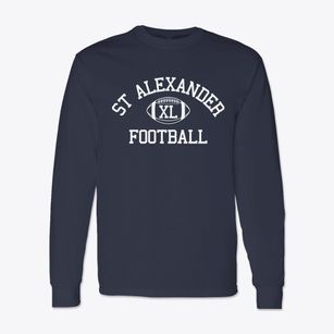 St Alexander Parish Classic Football Classic Long Sleeve T-Shirt