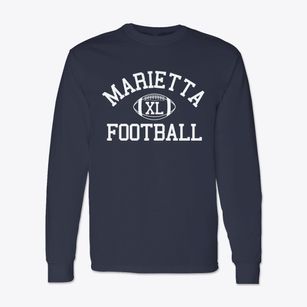 Marietta High School Classic Football Classic Long Sleeve T-Shirt