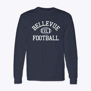 Bellevue Junior High School Classic Football Classic Long Sleeve T-Shirt