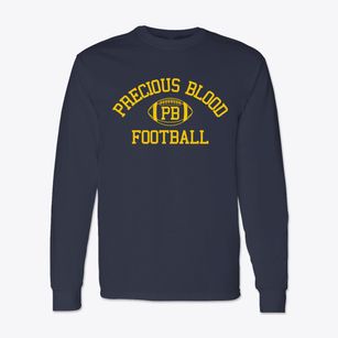 Precious Blood School Classic Football Classic Long Sleeve T-Shirt