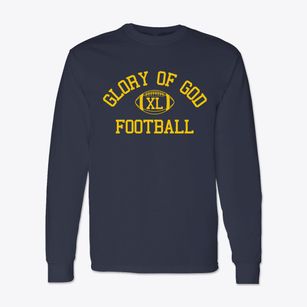 Glory Of God Christian School Classic Football Classic Long Sleeve T-Shirt