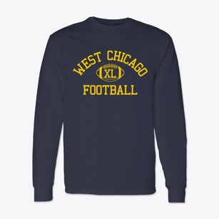 West Chicago Community High School Classic Football Classic Long Sleeve T-Shirt