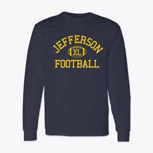 Thomas Jefferson Junior High School Classic Football Classic Long Sleeve T-Shirt