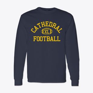 Cathedral High School Classic Football Classic Long Sleeve T-Shirt