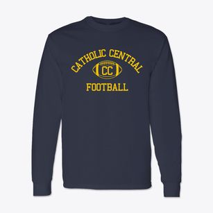 Catholic Central High School Classic Football Classic Long Sleeve T-Shirt