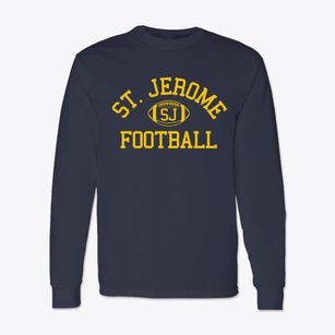 Saint Jerome School Classic Football Classic Long Sleeve T-Shirt