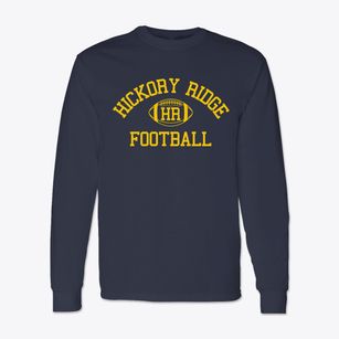 Hickory Ridge High School Classic Football Classic Long Sleeve T-Shirt