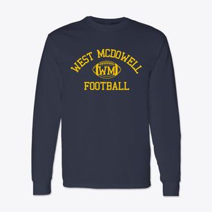 West Mcdowell Junior High School Classic Football Classic Long Sleeve T-Shirt