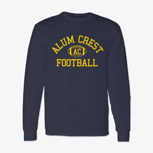 Alum Crest High School Classic Football Classic Long Sleeve T-Shirt