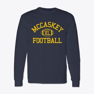 Mccaskey High School Classic Football Classic Long Sleeve T-Shirt